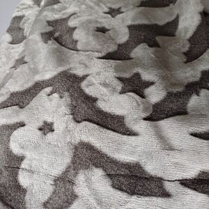 Moonlight sky luxe plush throw Halloween pattern  50x70 in